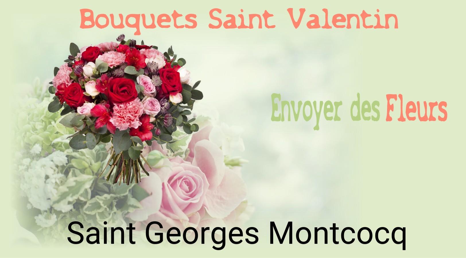 Roses de Saint-Valentin livrées à Saint-Georges-Montcocq